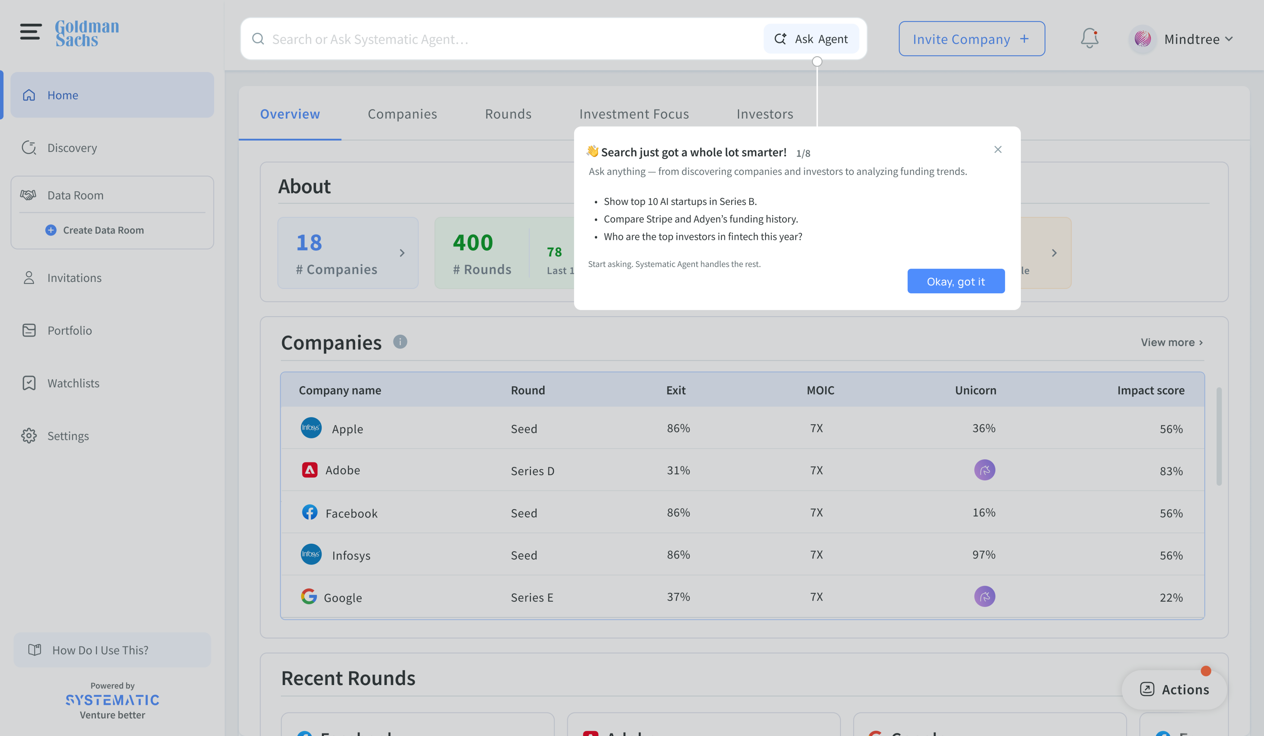 FTUE Design - Systematic Agent first-time experience